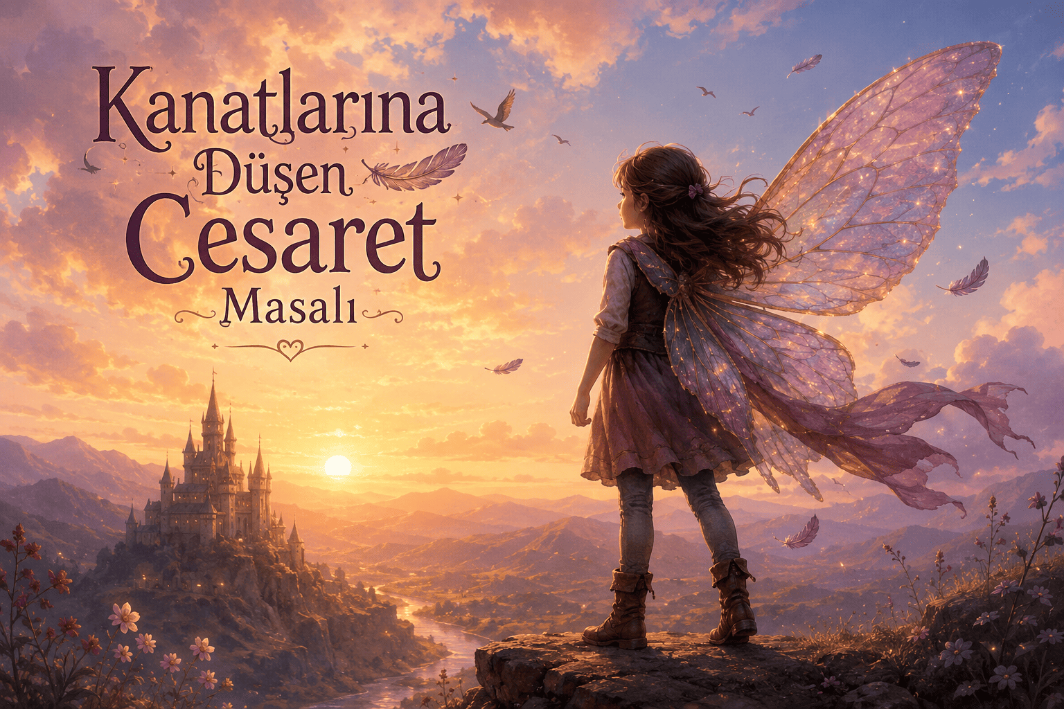Kanatlarına Düşen Cesaret Masalı Kanatlarına Düşen Cesaret Masalı
