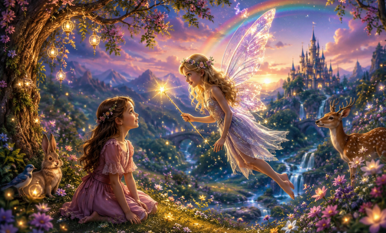 Peri Masalı: Gümüş Kanatlı Perinin Sırrı