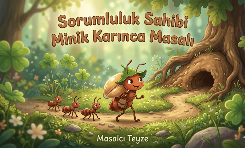 Sorumluluk Sahibi Minik Karınca Masalı