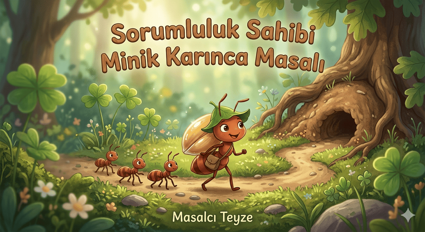 Sorumluluk Sahibi Minik Karınca Masalı