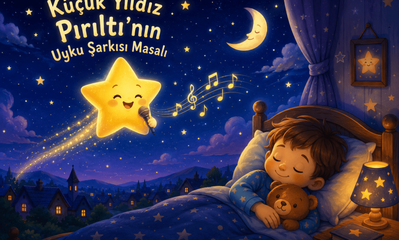 Küçük Yıldız Pırıltı’nın Uyku Şarkısı Masalı