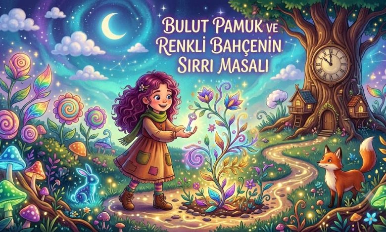 Bir zamanlar, gökyüzünün en yumuşak köşesinde yaşayan sevimli bir bulut vardı. Adı Bulut Pamuktu. O kadar beyaz ve pofuduktu ki kuşlar bazen onu gerçek bir pamuk yumağı sanırdı. Bulut Pamuk'un en sevdiği şey, sabah güneşi doğarken dünyayı izlemek ve çocukların neşeli kahkahalarını dinlemekti. Bir gün gökyüzünde süzülürken aşağıda çok garip bir şey fark etti. Her zaman rengârenk çiçeklerle dolu olan Kelebek Bahçesi solgun görünüyordu. Kırmızı güller pembeye dönmüş, sarı papatyalar neredeyse beyaz olmuştu. Kelebekler bile eskisi kadar neşeli uçmuyordu. Bulut Pamuk meraklandı. "Acaba bahçenin renkleri nereye kayboldu?" diye düşündü. Hemen aşağıya doğru süzüldü ve en yaşlı papatyaya seslendi. — Günaydın sevgili papatya. Bahçeye ne oldu? Yaşlı papatya hafifçe sallandı. — Ah Bulut Pamuk... Bahçemizin renklerini koruyan Gökkuşağı Tohumu kayboldu. O olmadan çiçeklerimiz her gün biraz daha renklerini yitiriyor. Bulut Pamuk şaşkınlıkla gözlerini açtı. — Öyleyse hemen onu bulmalıyız! Tam o sırada minik uğur böceği Boncuk kanat çırparak geldi. — Ben de yardım edeceğim! Ardından mavi kelebek Lila ve sevimli sincap Fındık da ekibe katıldı. Dört arkadaş birlikte Renkli Bahçenin sırrını çözmek için yola çıktılar. İlk durakları Fısıldayan Ağaç oldu. Kocaman çınar ağacı hafif rüzgârla konuşuyordu. — Gökkuşağı Tohumu son olarak Gülümseyen Dere'nin yakınında görülmüştü. Arkadaşlar teşekkür edip dereye doğru ilerlediler. Dere kenarında su damlaları neşeyle zıplıyordu. Fakat içlerinden biri üzgün görünüyordu. — Neden ağlıyorsun? diye sordu Bulut Pamuk. Minik su damlası cevap verdi. — Rüzgâr çok kuvvetli esti. Gökkuşağı Tohumu yuvarlanıp Ormanın Derin Yoluna gitti. Herkes yeniden umutlandı. Yola devam ederken karşılarına yaşlı kaplumbağa Tosba çıktı. — Çocuklar, acele etmeyin. Büyük sırlar sabırla çözülür. Bulut Pamuk gülümsedi. — Haklısın. Birlikte hareket edersek mutlaka başarırız. Ormanın içine girdiklerinde renklerin giderek azaldığını fark ettiler. Ağaç yaprakları bile soluk görünüyordu. Birden gökyüzünden incecik bir ışık süzüldü. Işığın ortasında küçük, parlak bir kutu duruyordu. Kutunun üzerinde şu yazıyordu: "Gerçek renkler yalnızca paylaşan kalplerde yaşar." Kutuyu açmak için herkes güzel bir dilek söylemeliydi. Boncuk dedi ki: — Herkes mutlu olsun. Lila: — Dünyada bütün çiçekler açılsın. Fındık: — Ormanımız hep güvenli kalsın. Sıra Bulut Pamuk'a geldi. — Ben yalnızca kendim için değil, bütün çocukların her gün umutla gülmesini diliyorum. Kutudan bir anda rengârenk ışıklar yükseldi. Ortada minicik ama ışıl ışıl parlayan Gökkuşağı Tohumu belirdi. Tohum havalanarak bahçeye doğru uçmaya başladı. Arkadaşlar peşinden koştu. Tohum tam bahçenin ortasına konduğu anda sihirli bir mucize gerçekleşti. Önce kırmızı güller yeniden parladı. Sonra mor menekşeler açtı. Sarı papatyalar güneş gibi ışıldadı. Mavi sümbüller gökyüzü kadar canlı oldu. Turuncu laleler rüzgârla dans etmeye başladı. Bahçe yeniden eski güzelliğine kavuşmuştu. Kelebekler neşeyle uçuşuyor, arılar mutlu şarkılar söylüyor, kuşlar dallarda cıvıldıyordu. Yaşlı papatya sevinçle Bulut Pamuk'a baktı. — Renkleri bulan aslında sen değilsin. Bulut Pamuk şaşırdı. — Nasıl yani? — Sen dostluğu, sevgiyi ve paylaşmayı hatırlattın. Bahçemizin gerçek sırrı buydu. Bulut Pamuk bunu duyunca çok mutlu oldu. O günden sonra her sabah gökyüzünden bahçeye uğrayıp minik yağmur damlaları bırakmaya başladı. Yağmur damlaları çiçekleri besliyor, güneş onları ısıtıyor, çocukların kahkahaları ise bahçenin renklerini her geçen gün daha da güzelleştiriyordu. Kelebek Bahçesi artık sadece rengârenk çiçekleriyle değil, dostluk ve sevgiyle dolu kalpleriyle de bütün ormanın en özel yeri olmuştu. Ve Bulut Pamuk her akşam gökyüzüne dönerken yıldızlara hep aynı cümleyi fısıldıyordu: "Sevgi paylaşıldıkça çoğalır, dostluk ise dünyayı rengârenk bir bahçeye dönüştürür." Ve onlar gökyüzünün altında, rengârenk çiçeklerin arasında mutlu, huzurlu ve umut dolu bir şekilde sonsuza kadar yaşamışlar. 🌈☁️🌸