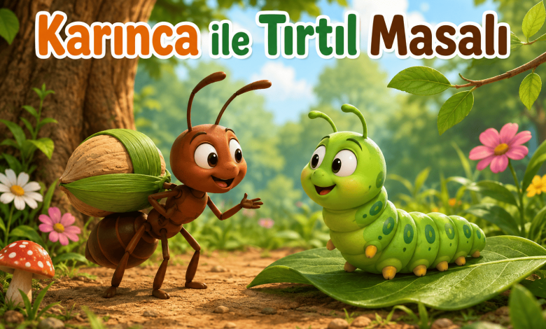 Karınca ile Tırtıl Masalı