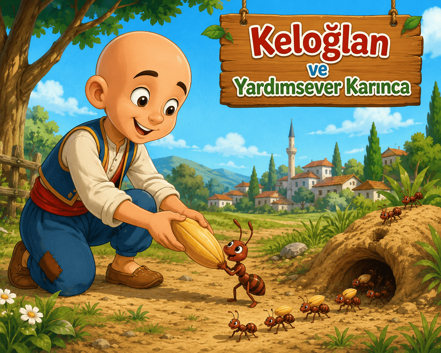 Keloğlan ve Yardımsever Karınca