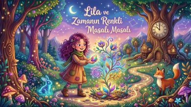 Lila ve Zamanın Renkli Tohumu Masalı