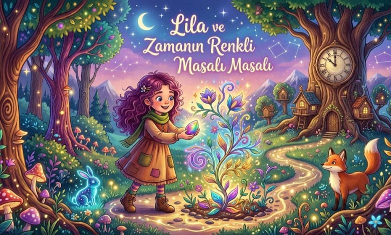 Lila ve Zamanın Renkli Tohumu Masalı