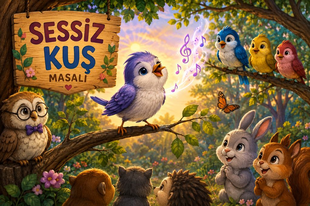 sessiz kuş masalı