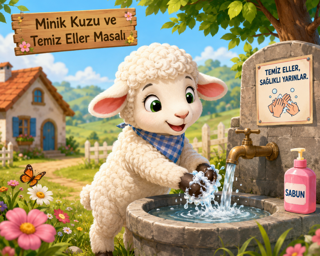 Minik Kuzu ve Temiz Eller Masalı