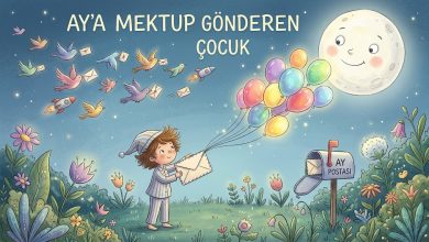 Ay’a Mektup Gönderen Çocuk