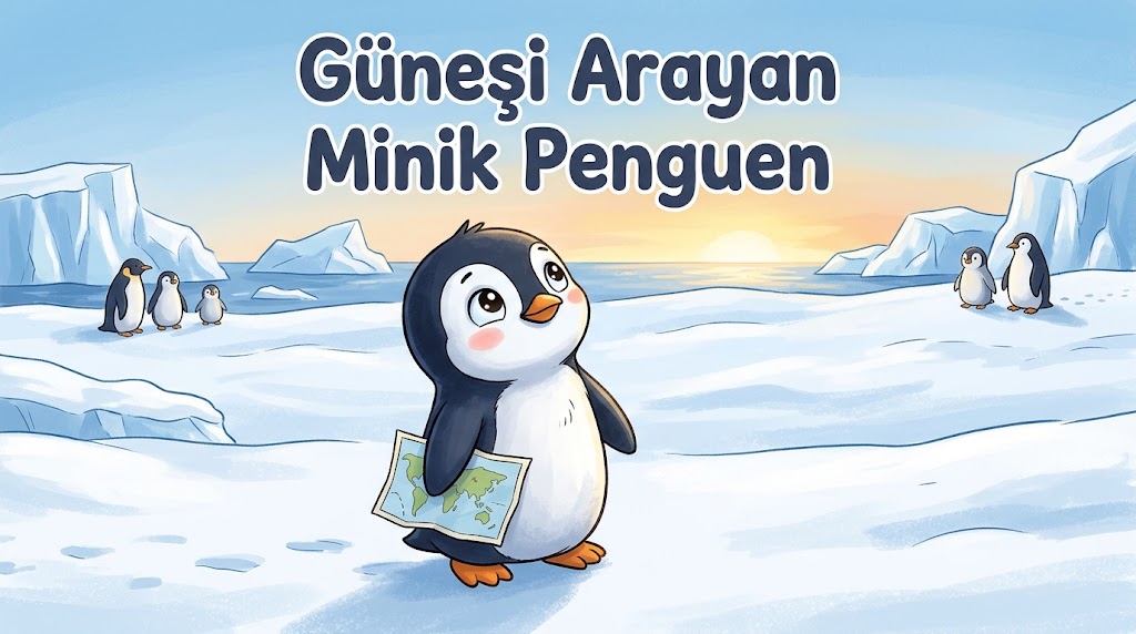 Güneşi Arayan Minik Penguen