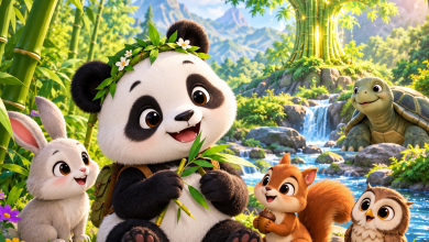 Panda Bomi ve Sihirli Bambu Ormanı Masalı